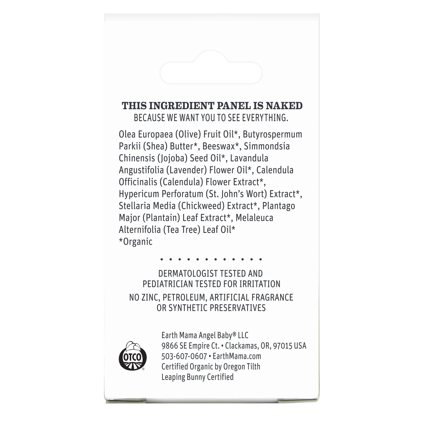Organic Diaper Balm, Diaper Cream for Newborns, Infants, & Toddlers, 2 Fl Oz.
