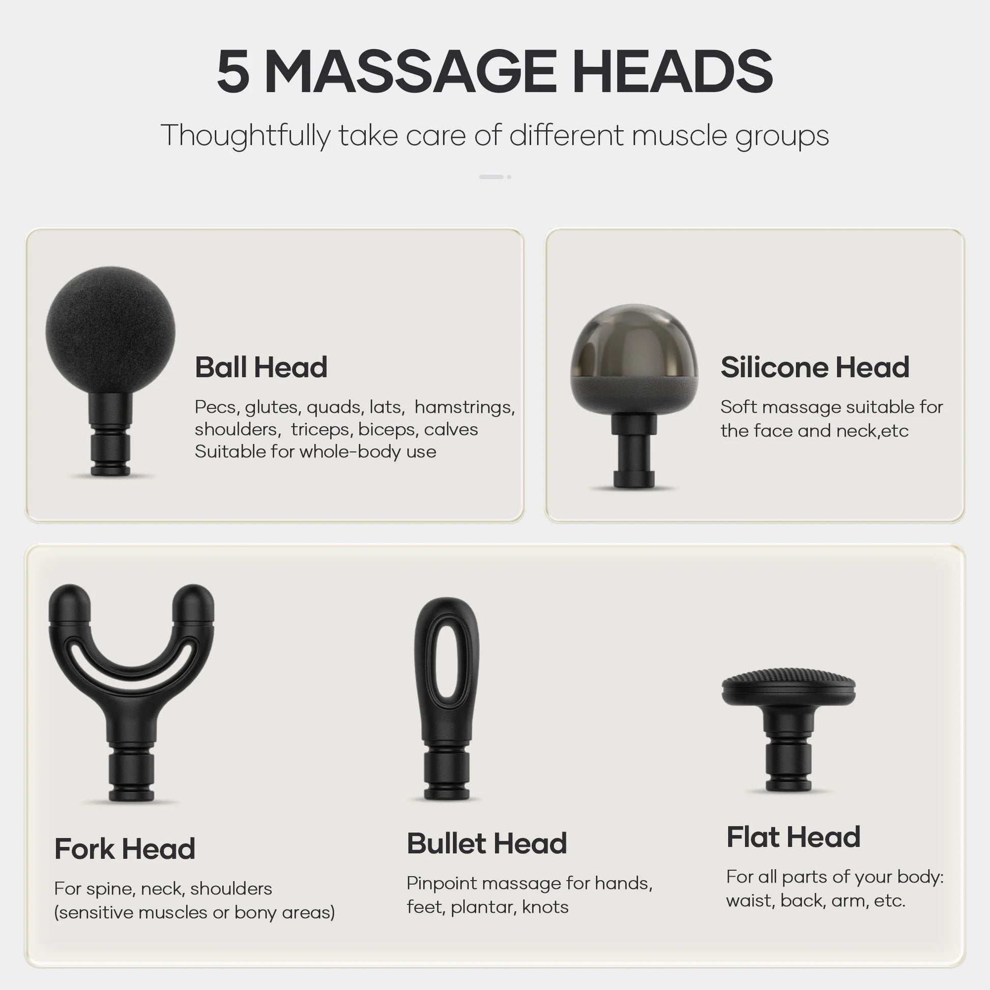 Mini Massage Gun with Brushless Motor Portable Handheld Deep Tissue Massager, Light & Palm-Size & Quiet, Black