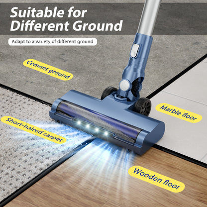 Cordless Stick Vacuum Cleaner Lightweight Upright for Carpet Hard Floor Pet Hair W200