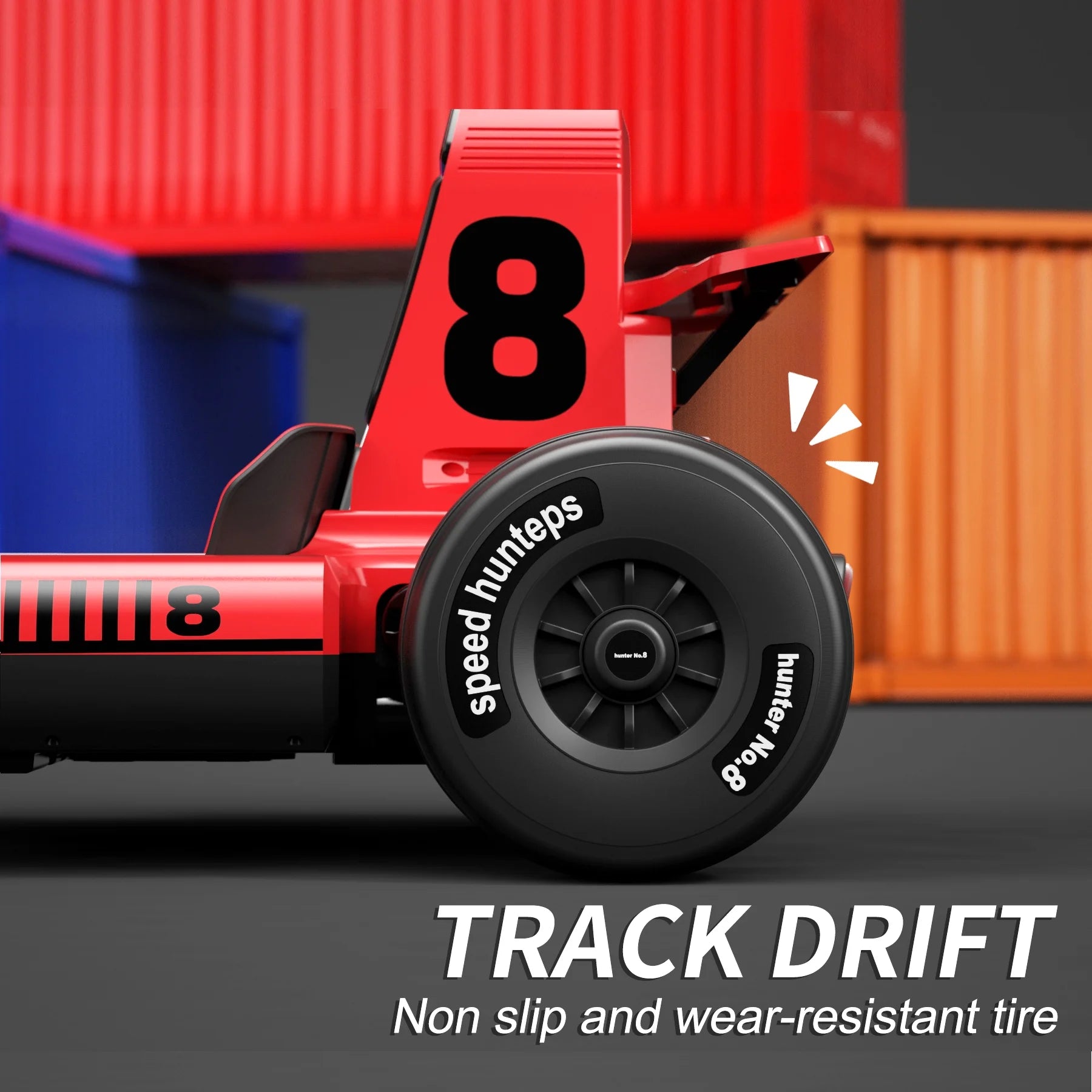 12V Electric Vehicles, Outdoor Race Pedal Go Karting Car for Kids Adults, Remote Control Powered Ride on Toys