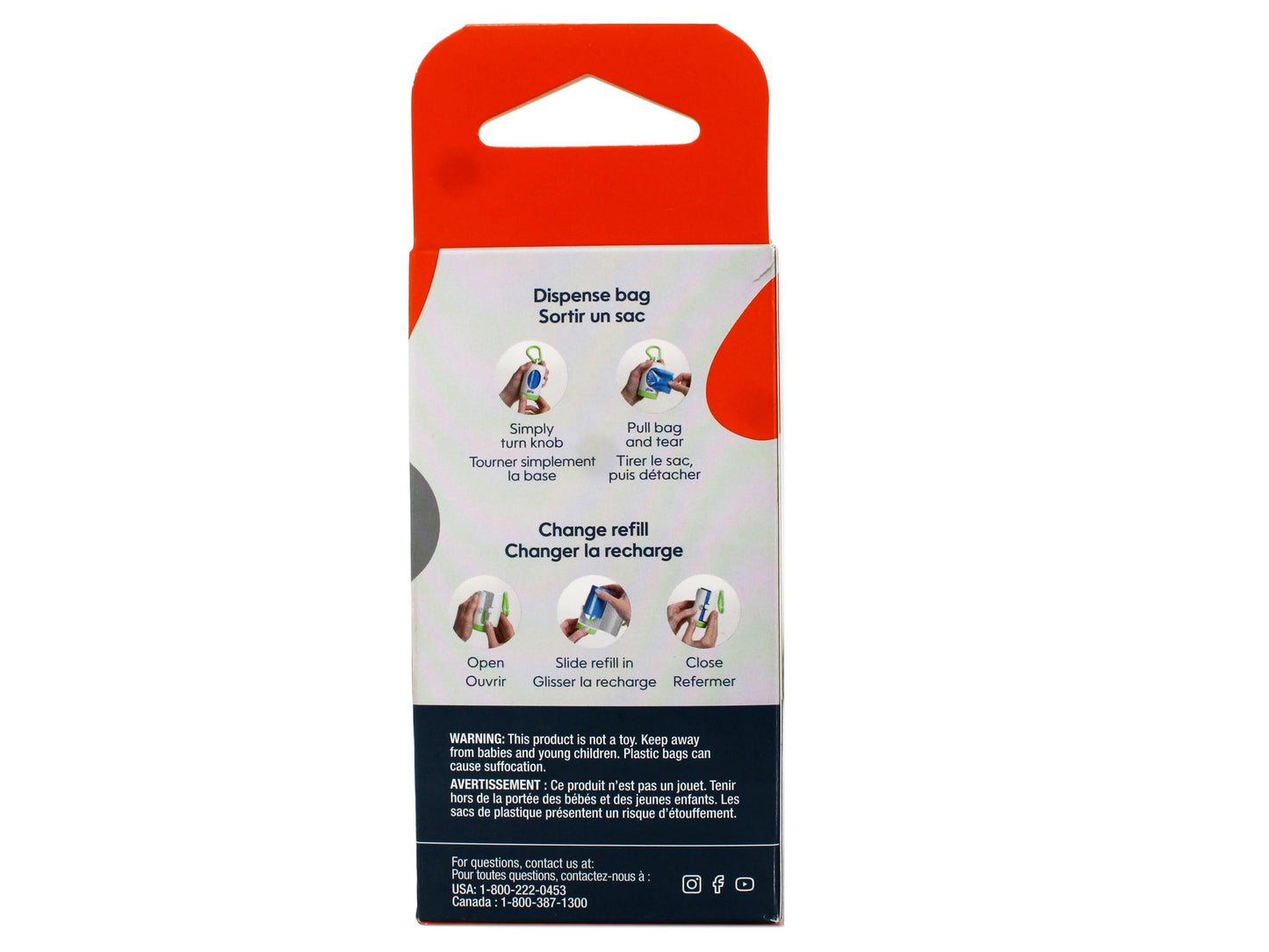 On-The-Go Dispenser, Portable Diaper Bag Dispenser, Lavender Scent - 6 Pack