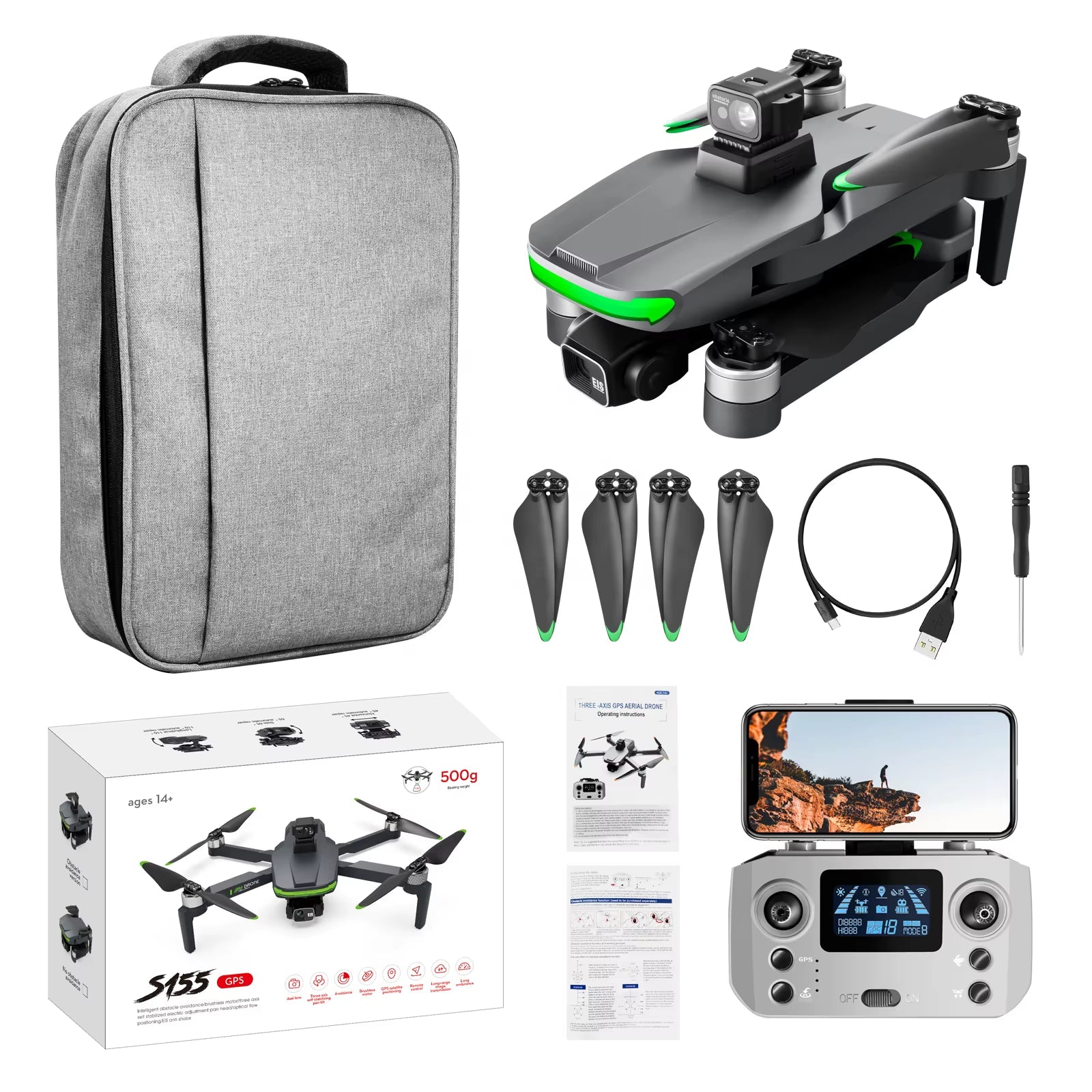Easy Smart Toy Drones 2.7K Professional HD Cheap Drones Mini Drone Rc Flight Fishing Hand Control