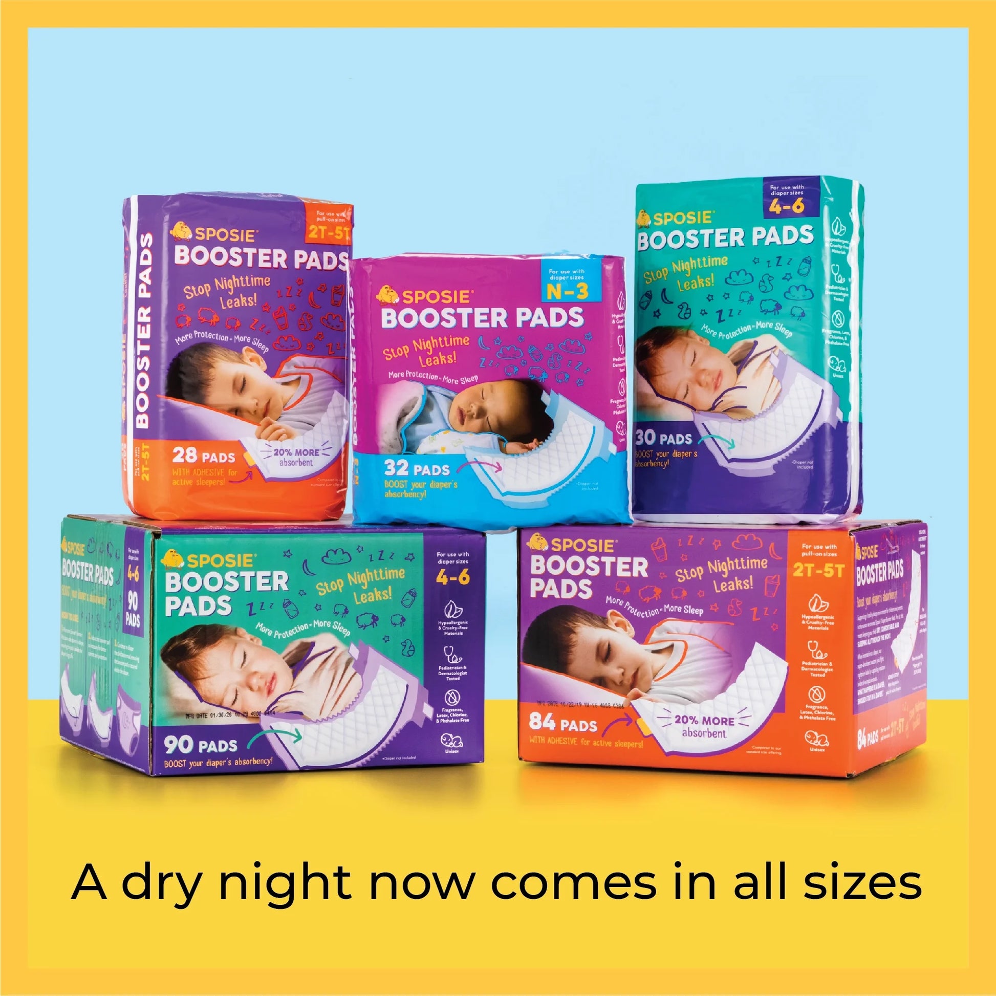 Diaper Booster Pads - 90 Count