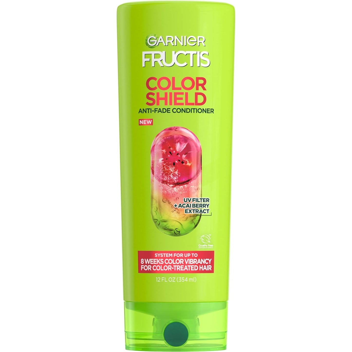 Fructis Color Shield Anti-Fade Conditioner for Color Treated Hair, 12 Fl Oz, 1 Count (Packaging May Vary)