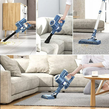 Cordless Stick Vacuum Cleaner Lightweight Upright for Carpet Hard Floor Pet Hair W200