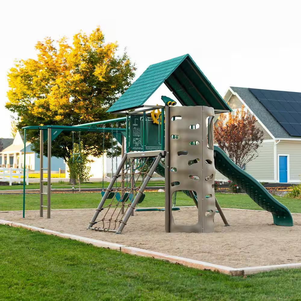 Big Stuff Deluxe Swing Playset (Earthtone)