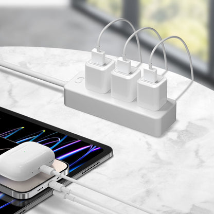 2-Pack Wall Charger with Charging Cable and Plug Adapter for Cell Phones, New
