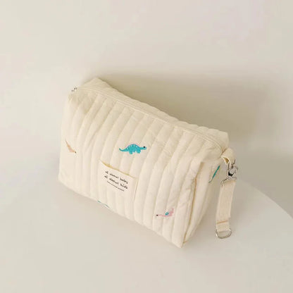 Baby Diaper Bag Cotton Bear Shape Portable Baby Diaper Caddy Organizer Reusable Nappies Stroller Diaper Wet Bag