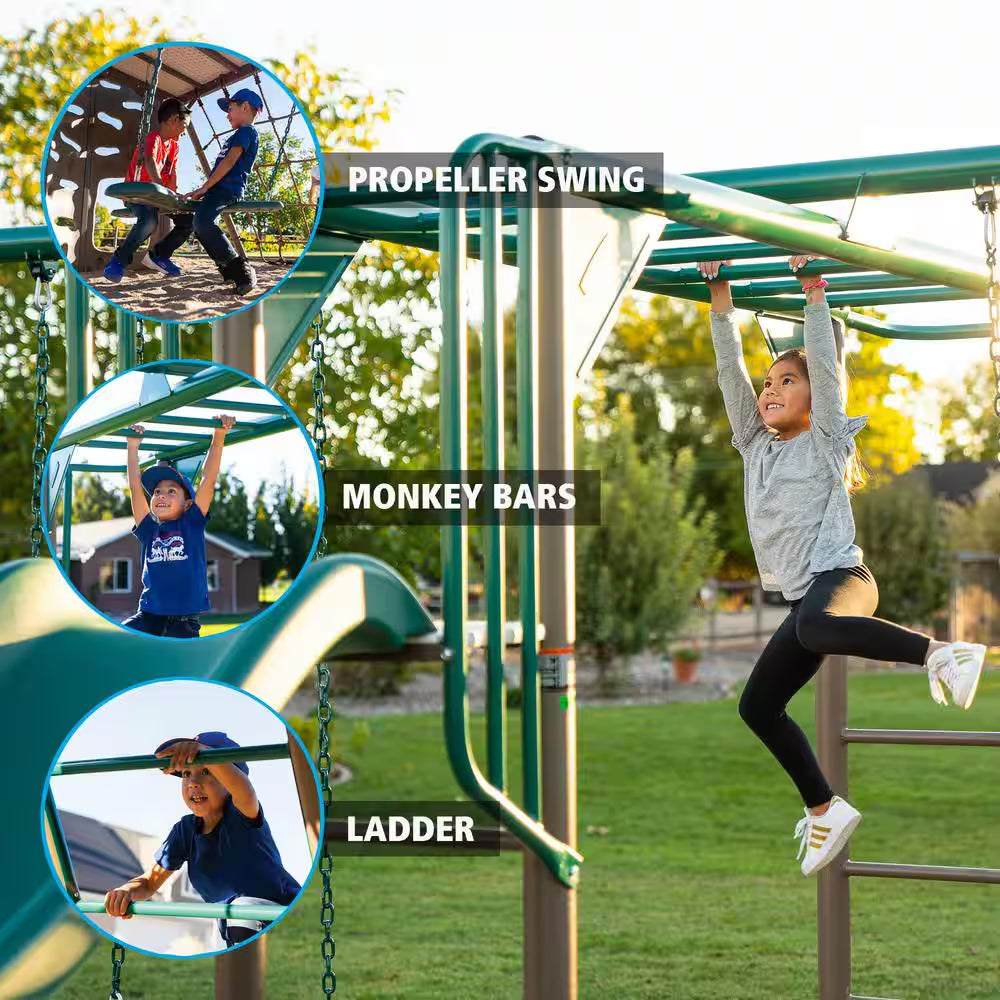 Big Stuff Deluxe Swing Playset (Earthtone)