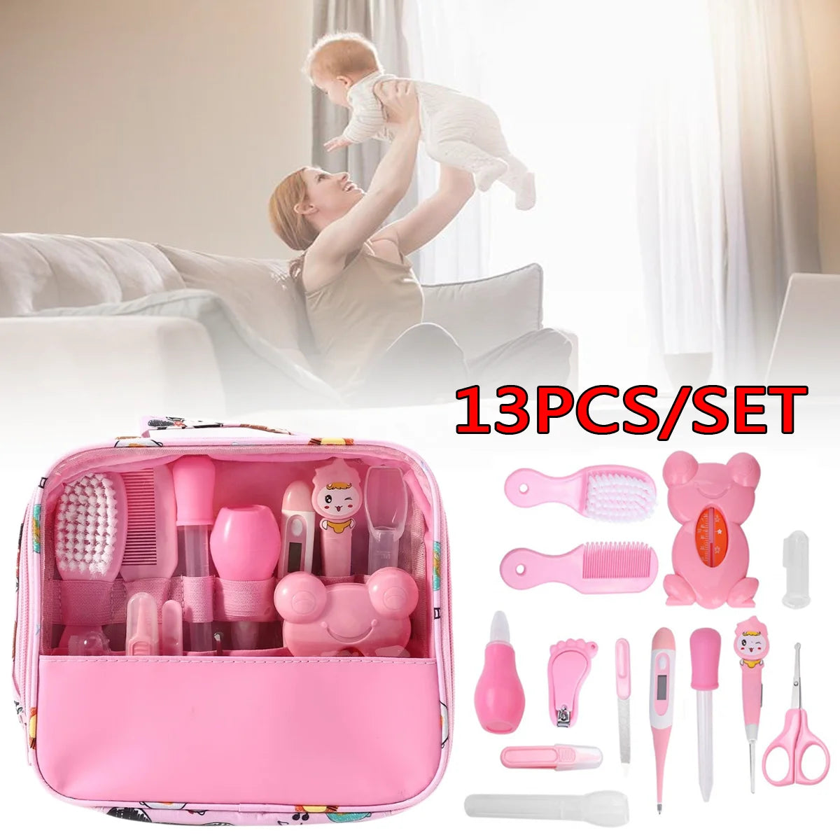 Kit13 Baby Beauty Care Products Nasal Aspirator Grooming Care