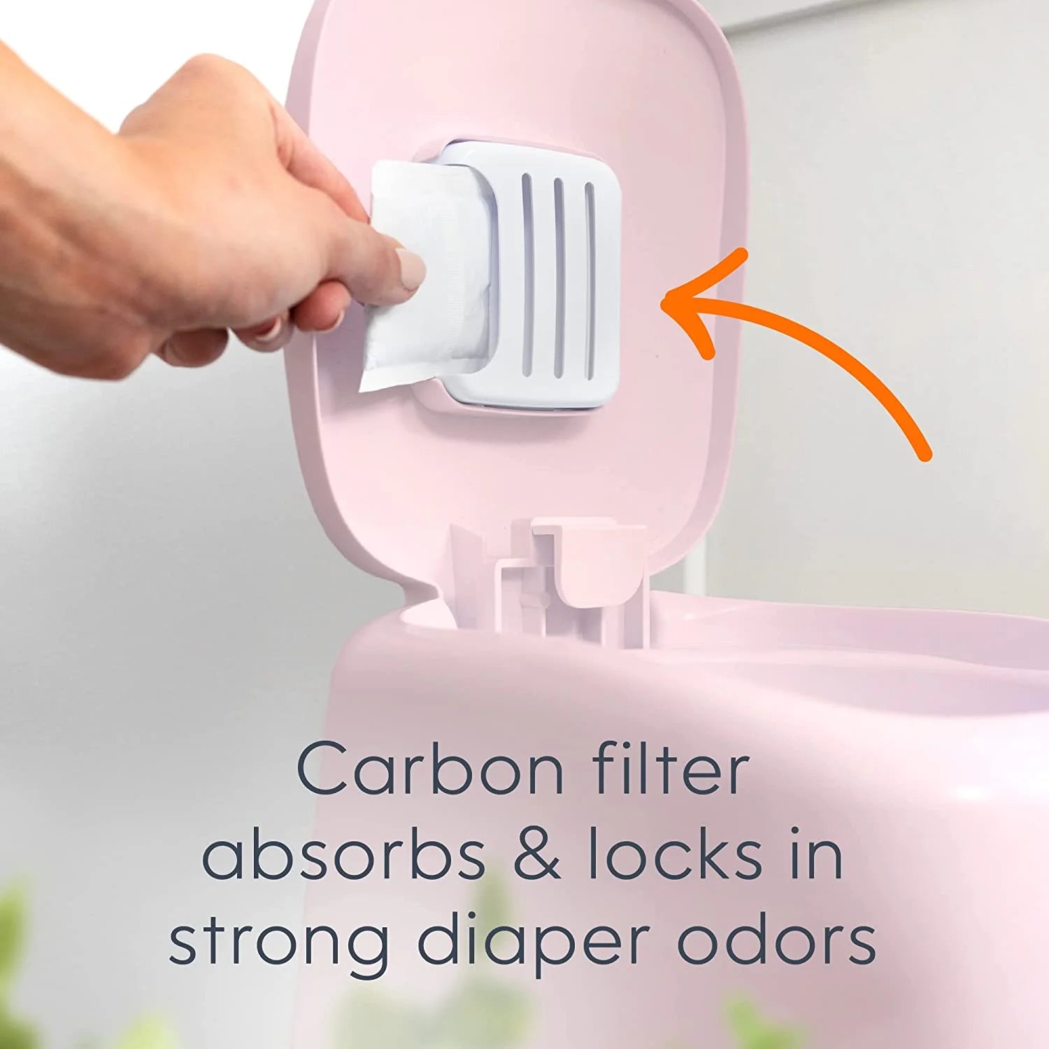 Complete Pail,Pink, 1 Diaper Pail,1 round Refill - 270 Ct,1 Filter