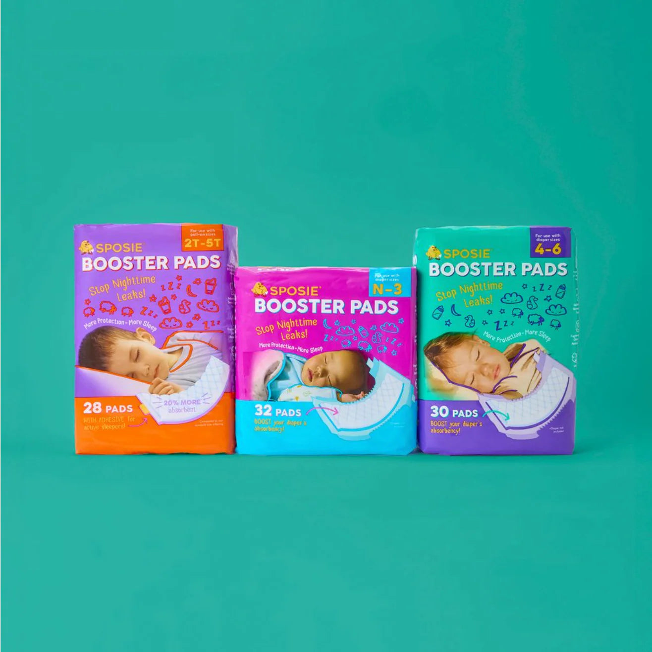 Booster Pads - Stop Nighttime Leaks!